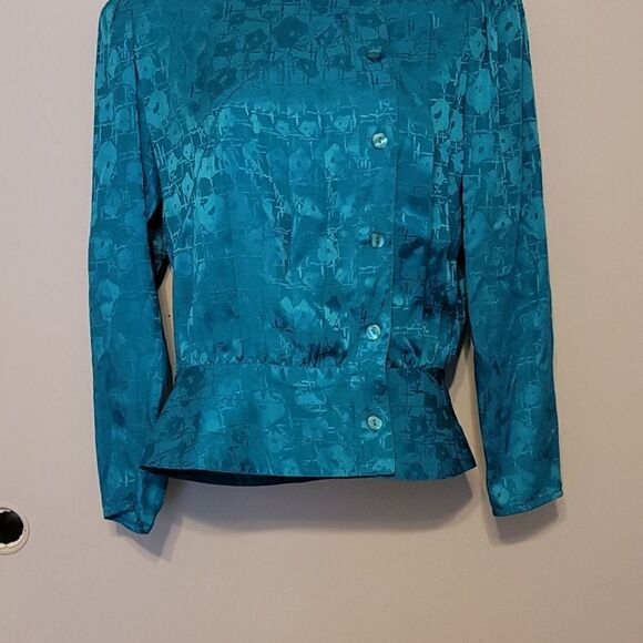 COPY - Vintage Nordstrom point of view pleated silk skirt set - Picture 5 of 14